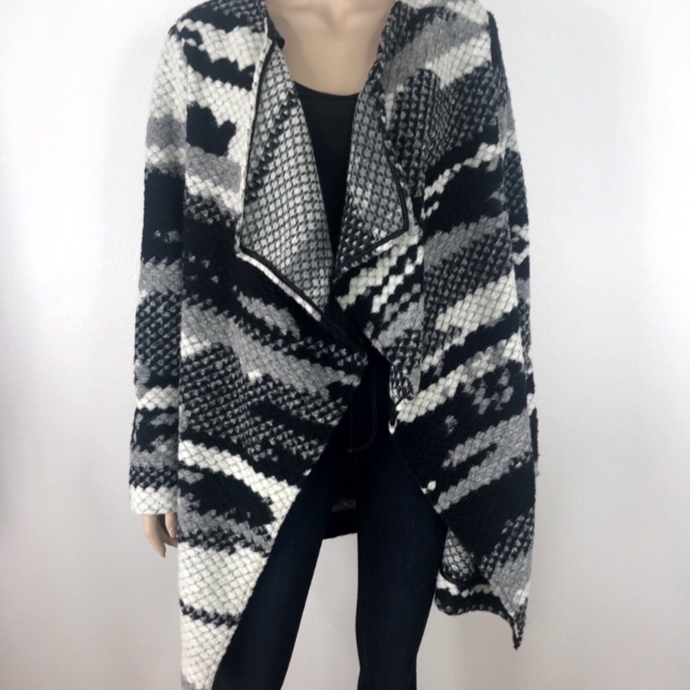 Anthropologie Guest Editor Wool Drape Cardigan - image 6